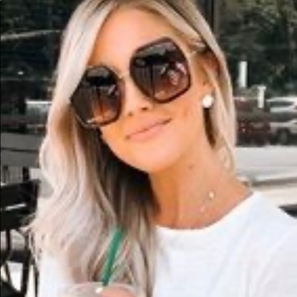 Gucci Hexagon oversize sunglasses main image 4